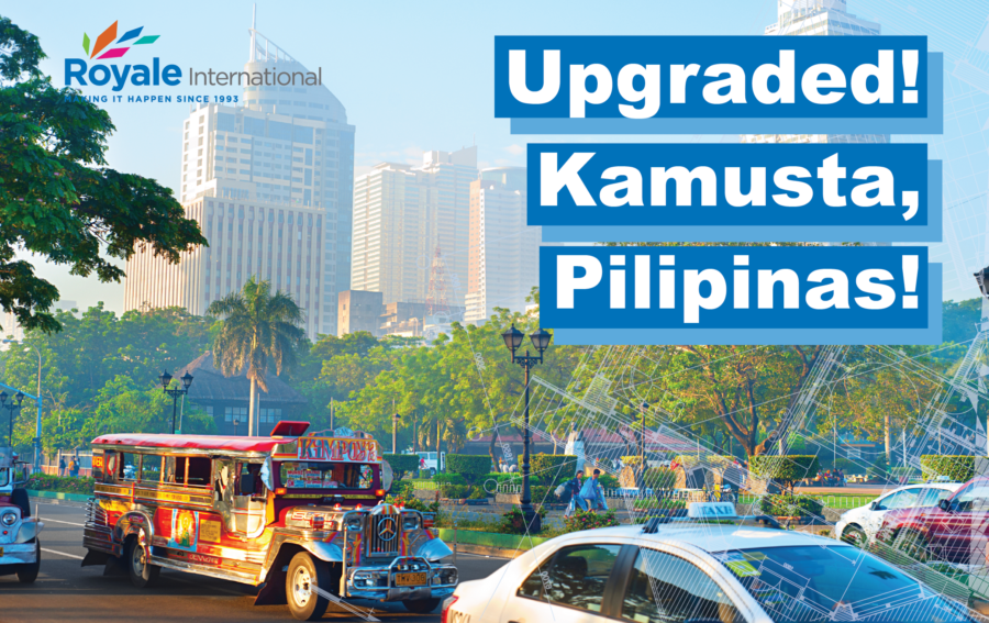 Upgraded Time Critical solutions with Royale Philippines! Royale